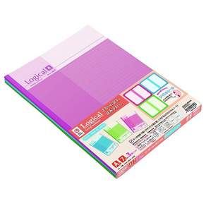 나카바야시 논리 노트 A4 A 괘 3권 팩 노-A403A-3P