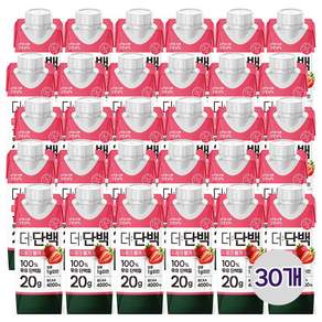 빙그레 더단백 딸기맛 완전 단백질 드링크