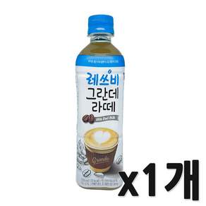 롯데 레쓰비 그란데 커피 음료 라떼 500ml (1병)