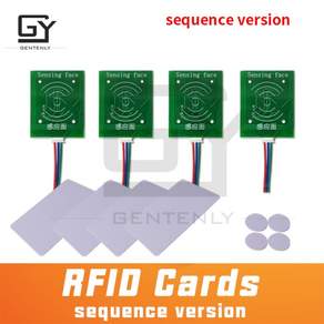 RFID 카드 소품 실제 생활 탈출 방 게임 IC 리더 퍼즐 시퀀스 모험가 오른쪽 순서로 Maglock 잠금