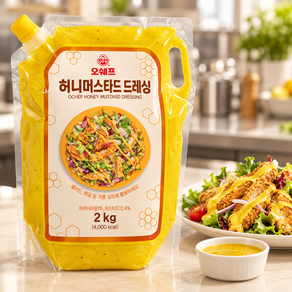 오뚜기 오쉐프 허니머스타드 드레싱