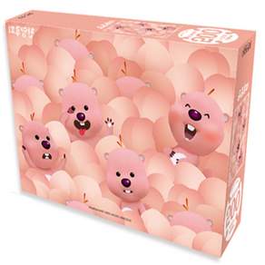 직소퍼즐 500pcs (복숭아) 실내놀이