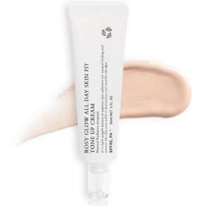 리본셀 로지글로우 올데이 스킨핏 톤업 크림 SPF40 PA++