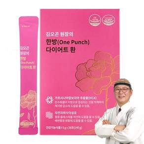 김오곤원장의 한방(OnePunch) 다이어트 환 28포_체지방 감소 차전자피 가르시니아 식이섬유