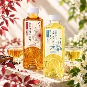 우롱티 자스민티 차음료 500ml 2종 12개씩 총 24개