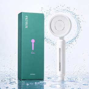 [약국 입점 메디컬 필터 기술] 필트러스 필터샤워기 코어 4단계 여과 샤워기헤드 (헤드필터+핸들필터 내장)