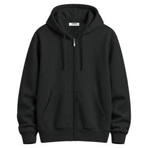 TOPBOY 남녀공용 무지 후드집업 특양면 긴팔 국내생산 (AB003)