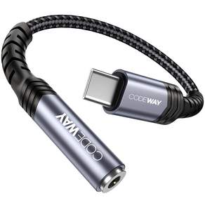코드웨이 usb c타입-3.5 이어폰 싱글 젠더
