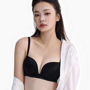 iSeyo BW507 실크 새틴 몰드 볼륨 브라
