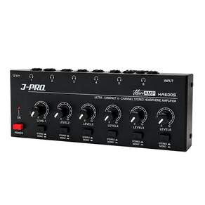 제이프로 HA600S 고급형 6채널 헤드폰분배기 헤드폰 앰프 믹서