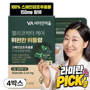 비타민마을 헬리코박터 케어 위편한 위통령 영양제 15g