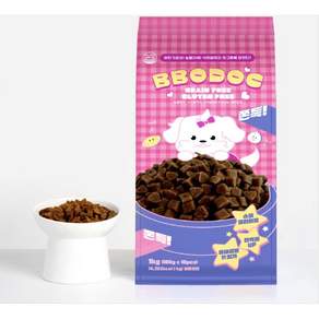 뽀닥눈물 알러지 다이어트 개 애견 강아지 눈물사료 1kg (매우 높은 기호성)