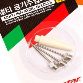 멀티 공기주입바늘 4P 공기주입노즐 축구공바람넣기 공공기주입 스텐노즐+글로벌커머스랩Shop