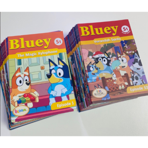[경컴퍼니] 국내 블루이 1-26권Bluey 영어원서 애니메이션 대본 영상+정식음원 제공