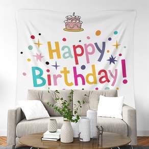 이사벨홈 생일파티 현수막