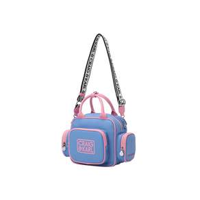 [크랙앤칼] 포켓 컬러블럭 토트백 C263LBG653 SKY BLUE