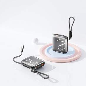GoaTa 22.5W 고속충전 미니 보조배터리 20000mAh 대용량 일체형 LED 잔량표시 아이폰 갤럭시 호환 기내반입 가능