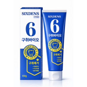 식스덴스 구취바이오 구균치약 약국 구취제거치약 의약외품 포스트바이오틱스 유산균