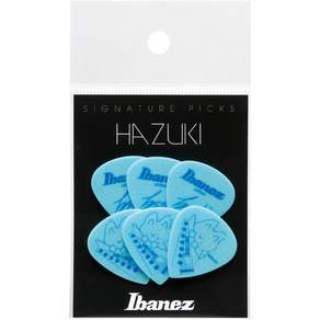 Ibanez(아이바니즈) 픽 HAZUKI 모델 Light Teal 1000HZK-LTx6장1팩 P1000HZK-LT