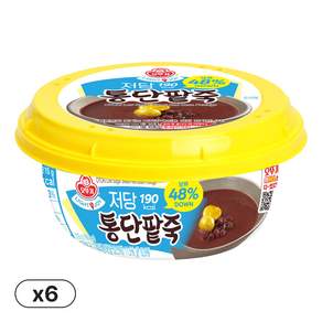 오뚜기 라이트 앤 조이 저당 통단팥죽