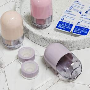 렌즈통 알약 렌즈 케이스 렌즈케이스