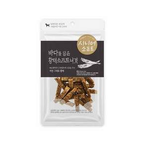 시니어소프트 바다를 담은 황태소프트너겟 노견강아지간식 강아지황태