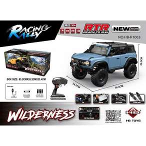 1/10 RC카 풀 4WD LED 장난감 오프로드 자동차 RTR 모터식