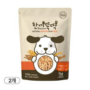한끼뚝딱 전연령 강아지 황태담은 소프트사료