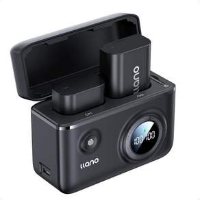 llano 2팩 2400mAh DMWBLK22 배터리 및 18W 고속 듀얼 USB 충전기
