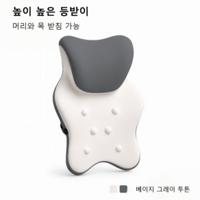 사무용 의자 헤드레스트 인체공학 메모리폼 목쿠션 다기능 낮잠베개 탈부착 분리형 목받침