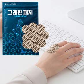 세니랩 그래핀 관절 근육 통증 부위 완화 집중케어 사각 패치 30매