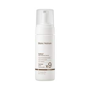 블랑네이처 9배 어성초 버블 클렌징 밀크, 1개, 150ml