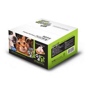 테비 일묘일닭 오리지날 고양이 간식 닭가슴살 22g, 100개, 20g