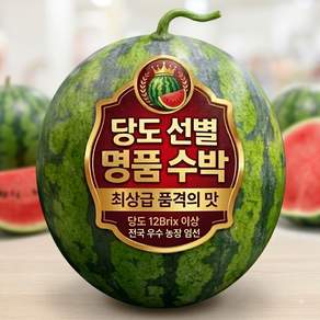 프레시몰 고당도 프리미엄 수박 [원산지: 국내산]