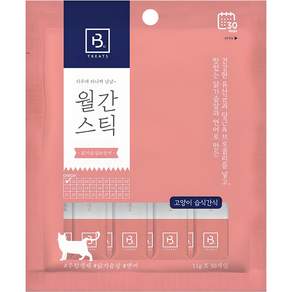 브리더랩 고양이 월간스틱 짜먹는 간식 30개입