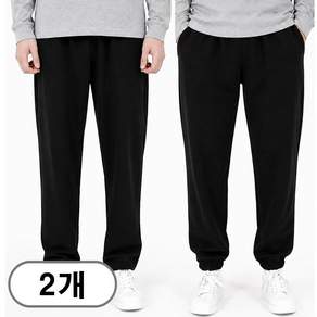 차쿠 1+1(2세트) 남여공용 트레이닝복팬츠 조거팬츠 일자 와이드 추리닝 슬랙스팬츠 작업바지 편의점바지 빅사이즈
