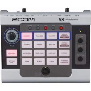 ZOOM 줌 보이스 체인저 게임 실황 오디오 인터페이스 보컬 프로세서 V3