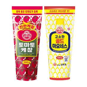 오뚜기 고소한 골드 마요네스 + 오뚜기 케찹 세트