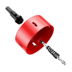tinduo 목재 철판 플라스틱 150mm 바이메탈 홀쏘