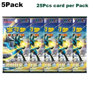 카드 게임 어 간체 PTCG Sword & Shield 모든 시리즈 9 색 컨버전스 부스터 팩 선물