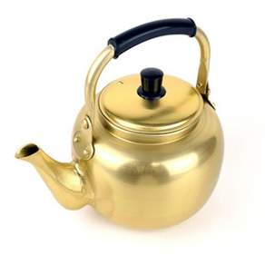 황주전자 국산 식당 양은 보리차 주전자 2L 유리주전자+대승상사Shop