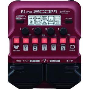 Zoom B1 FOR 베이스 멀티 이펙트 프로세서