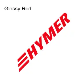 자동차 아름다움 HYMER 그래픽 캐러밴 RV 스티커 캠핑카 밴 바디 사이드 장식 장식 비닐 데칼 자동 튜닝 액