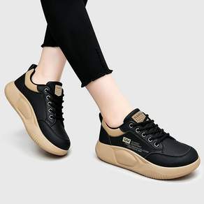 Modern Fashion 트렌디 여성 발편한 키높이 스니커즈 통굽 운동화