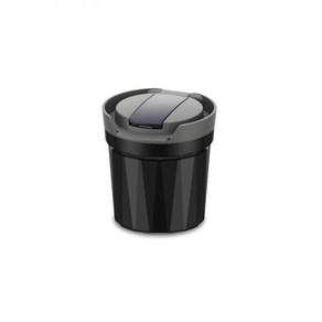 대부분의 자동차 컵 홀더블랙를 위한 뚜껑이 있는 파란색 LED 조명과 탈착식 라이터 USB 충전 기능이 있는 자동차 재떨이 탈착식 세라믹블랙