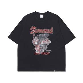 노매뉴얼 NM ENGINE T SHIRT BLACK