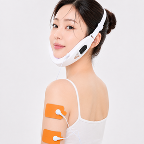 저주파 V라인 얼굴 마사지기 윤곽관리 ems 브이라인 마사지기 진동 턱살 뷰티디바이스