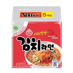 오뚜기 김치라면 120g