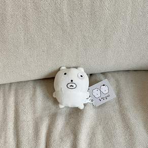 (정품) 체력 고갈 눈멍냥이 눈멍이 가방고리 인형 키링