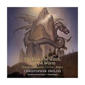 영문 영어 유아 도서 The Fork the Witch and Worm: Tales from Alagaësia Volume 1: Eragon 를 읽어주는 Audio CD 미포